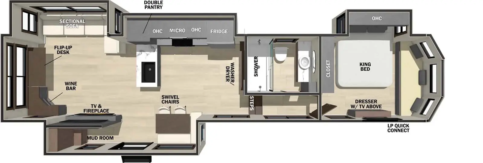 412FWC Floorplan Image